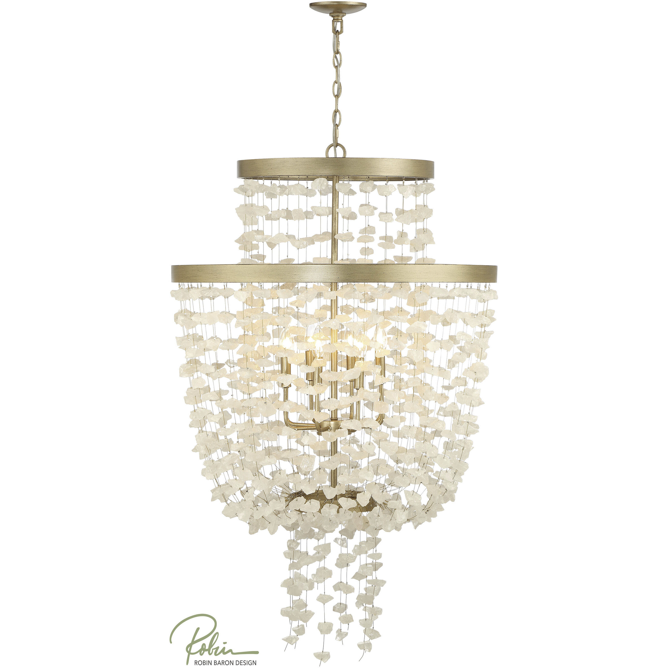 Stonybrook 8 Light 30 inch Havana Gold Pendant Ceiling Light